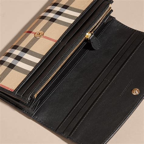 burberry horseferry continental wallet|burberry black wallet.